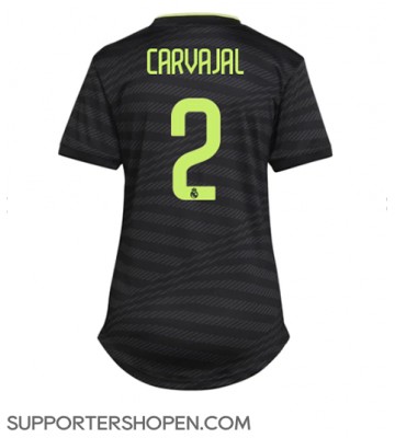Real Madrid Daniel Carvajal #2 Tredje Matchtröja Dam 2022-23 Kortärmad